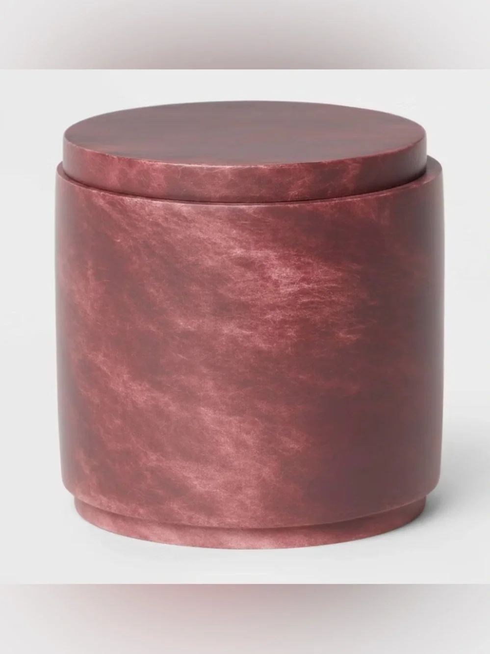 Luxe Faux Marble Bath Tray, Canister, and Soap Pump